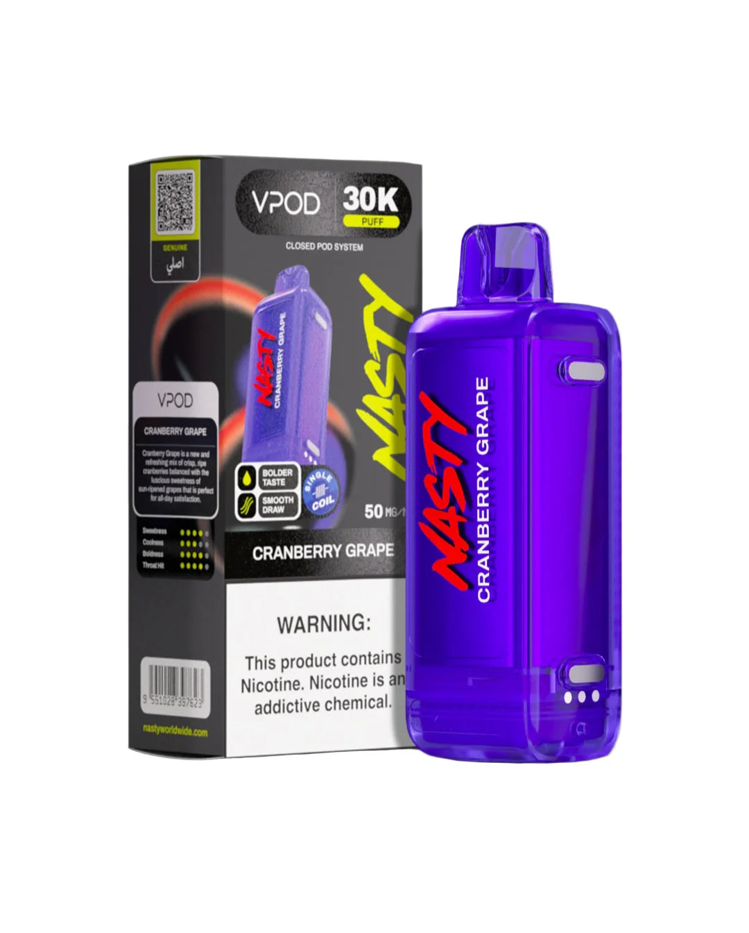 Nasty Versa 30K Hybrid Pod