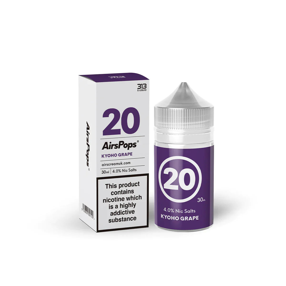 Airscream AirsPops 313 E-Liquid 30ml 4% Nic Salt