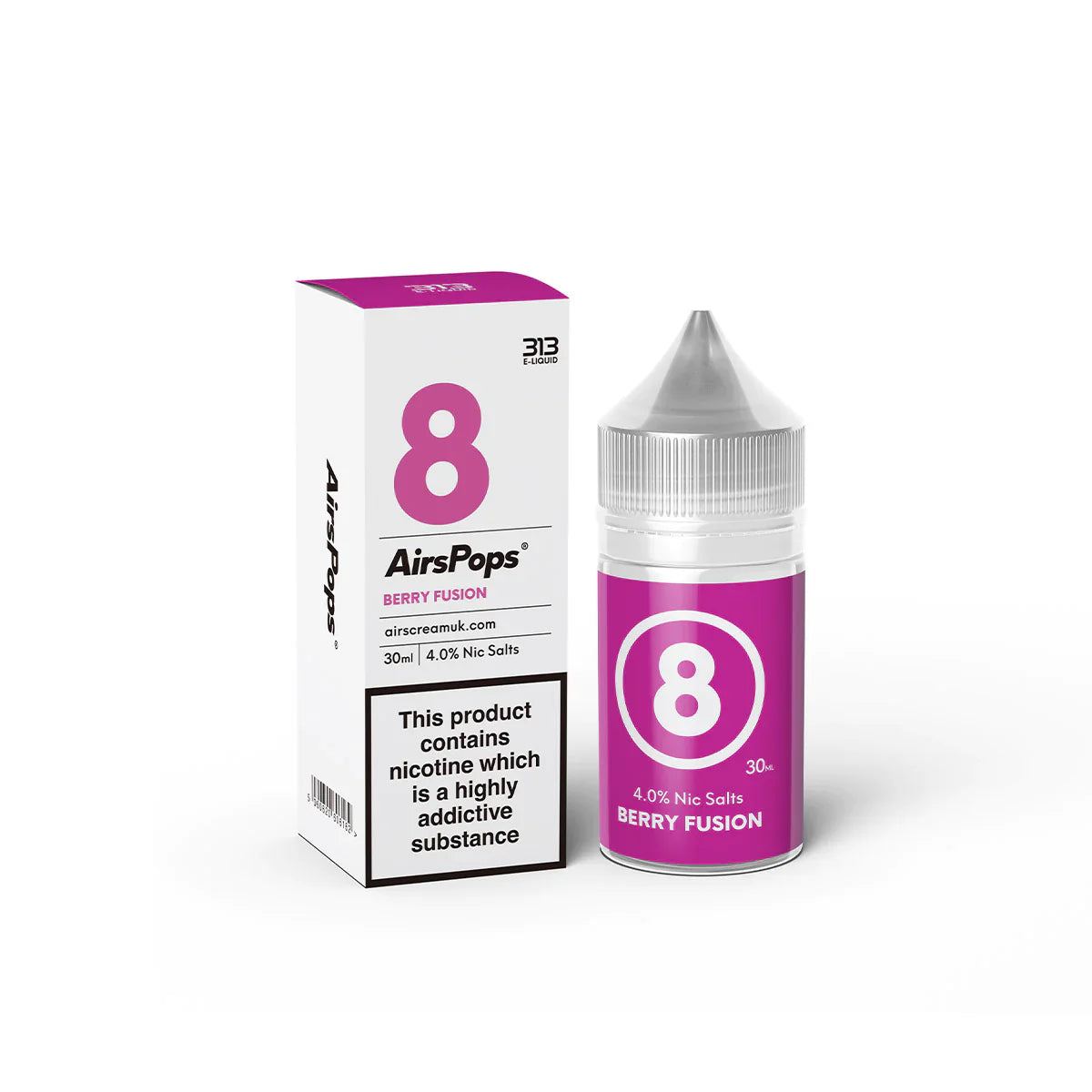 Airscream AirsPops 313 E-Liquid 30ml 4% Nic Salt