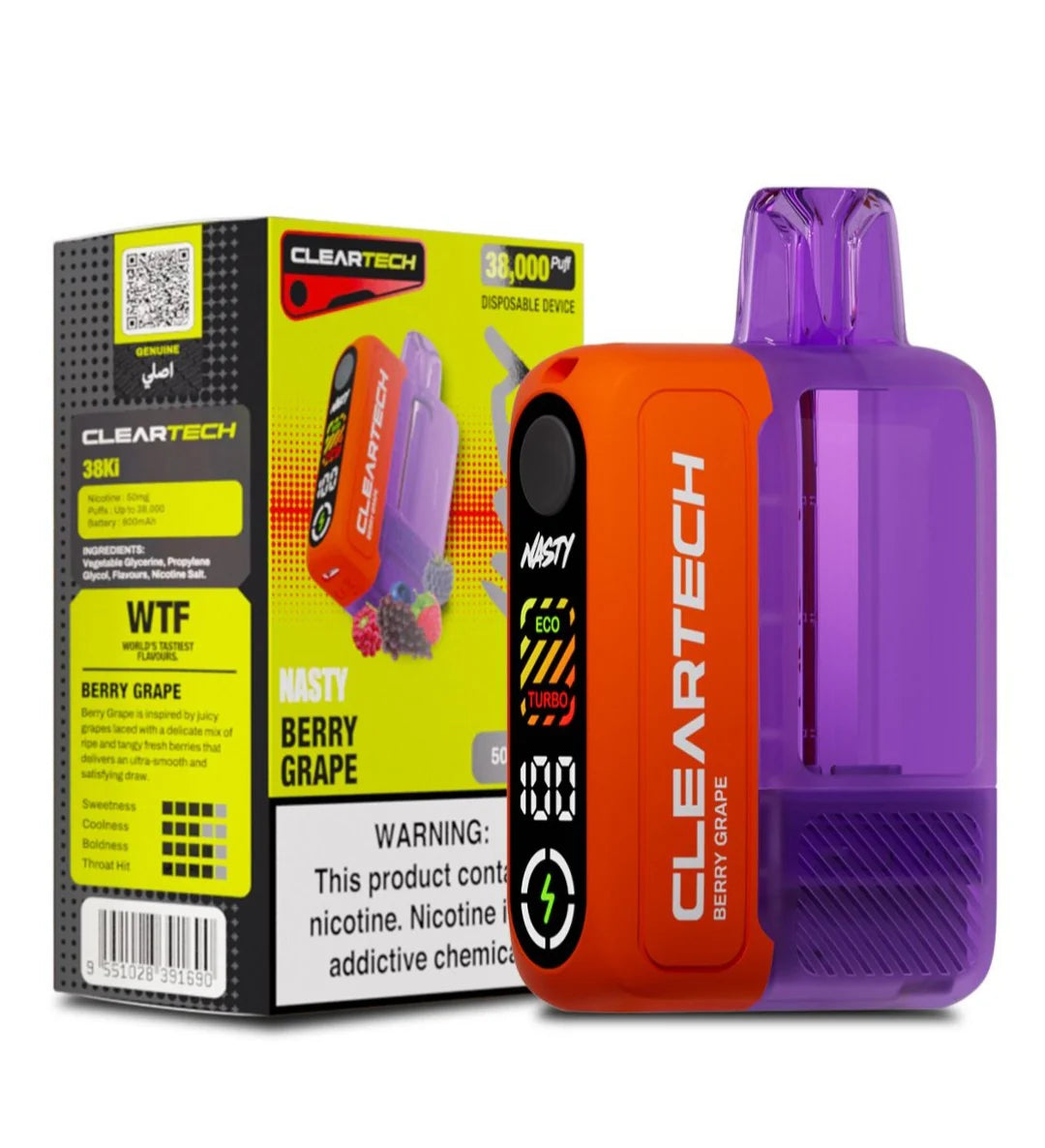 Nasty ClearTech Disposable Vape