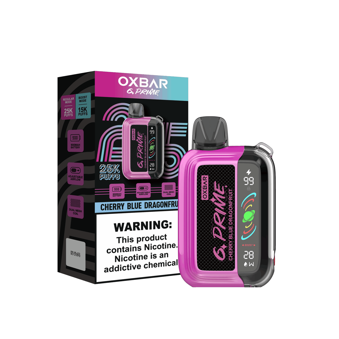 Oxbar G Prime 25000 Disposable Vape