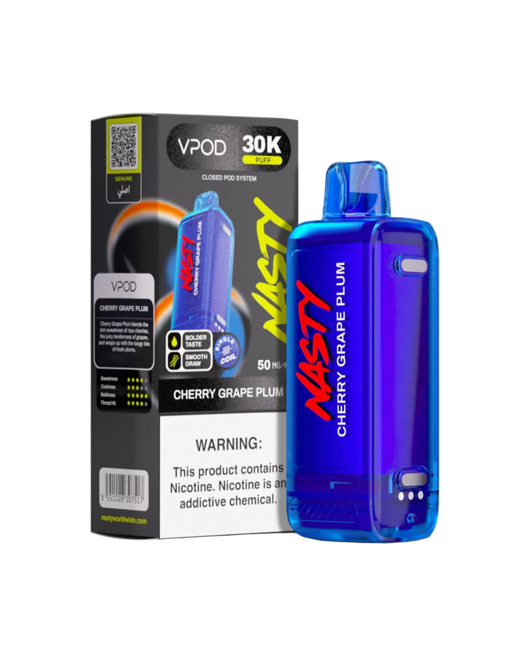 Nasty Versa 30K Hybrid Pod
