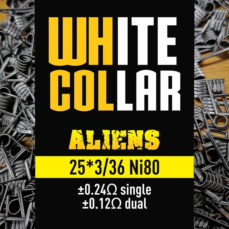 White Collar - Alien Coils - The Vape Corp