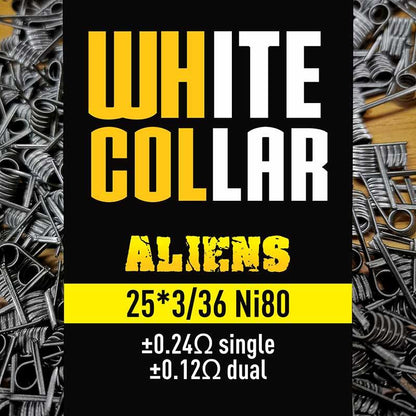White Collar - Alien Coils - The Vape Corp