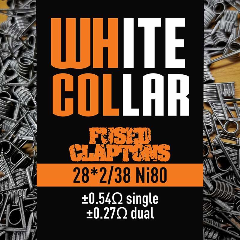 White Collar - Fused Clapton Coils - The Vape Corp