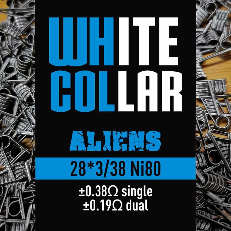 White Collar - Alien Coils - The Vape Corp