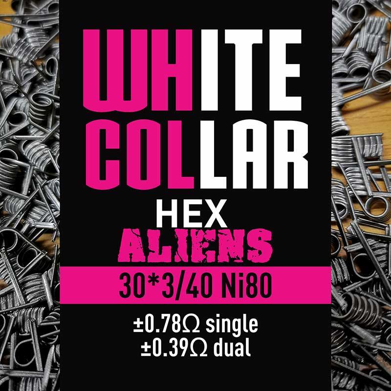 White Collar - Alien Coils - The Vape Corp