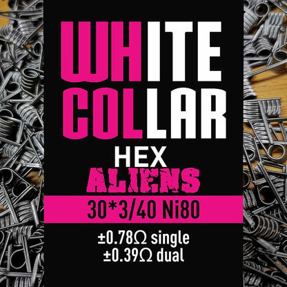 White Collar - Alien Coils - The Vape Corp