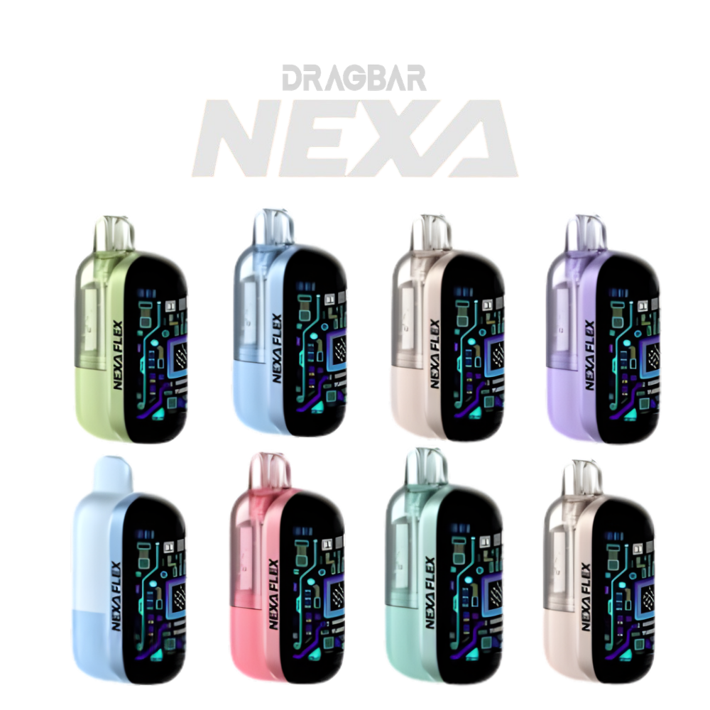 Nexa FLEX Disposable Vape Kit 18ml 35000K Puffs -