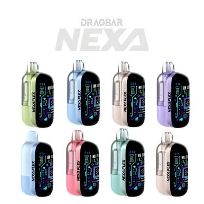 Nexa FLEX Disposable Vape Kit 18ml 35000K Puffs -