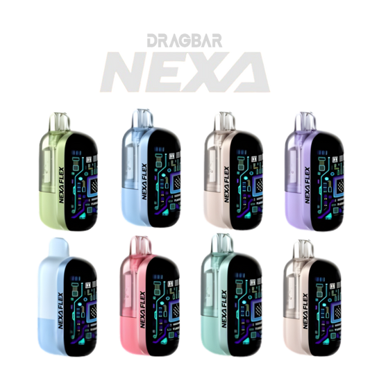 Nexa FLEX Disposable Vape Kit 18ml 35000K Puffs -
