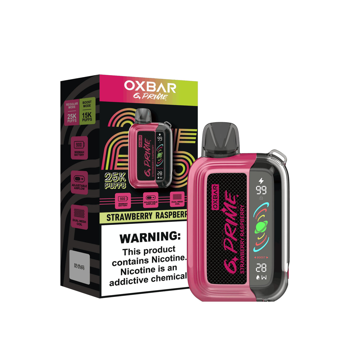 Oxbar G Prime 25000 Disposable Vape