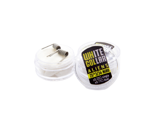 White Collar - Alien Coils - The Vape Corp