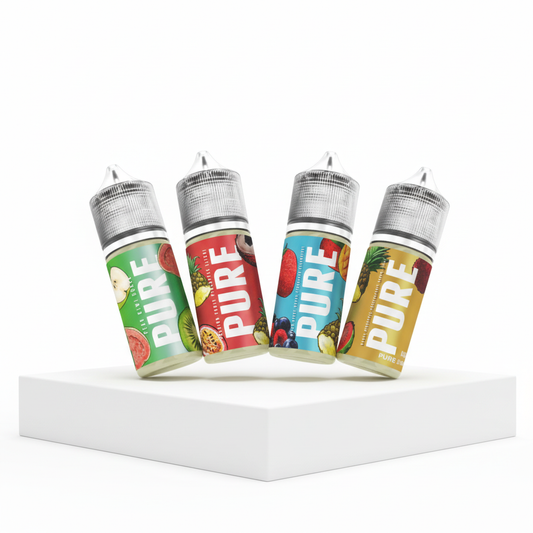 Pure Bottles White Platform