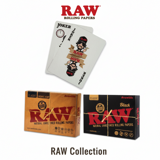 Raw Rolling Paper - Playing Cards