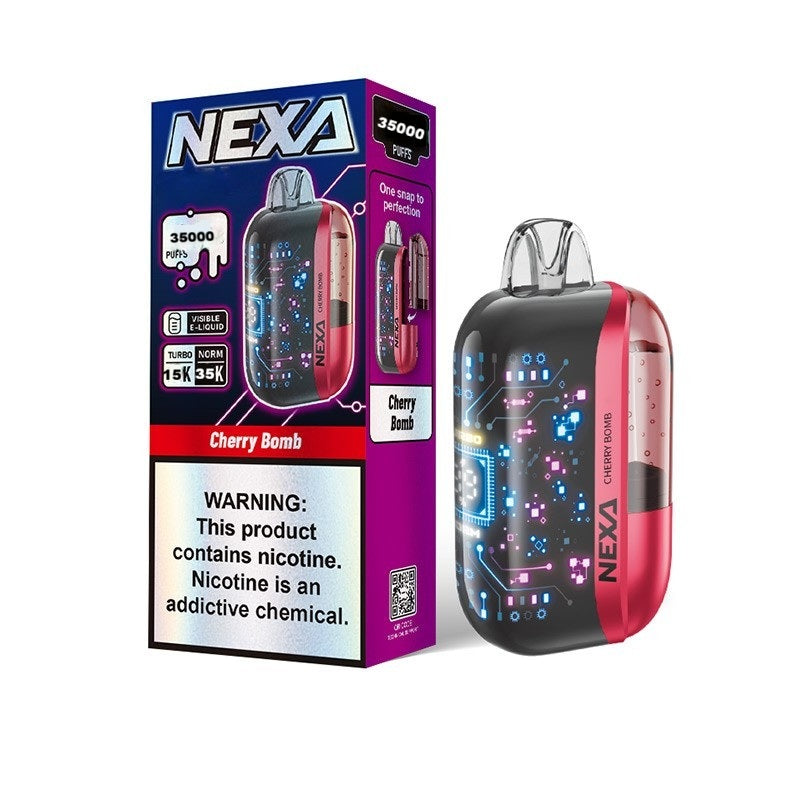 Nexa FLEX Disposable Vape Kit 18ml 35000K Puffs -