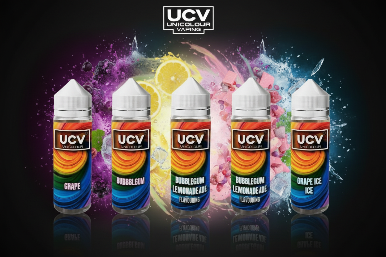 UCV — 6 Correct Flavours Group Shot